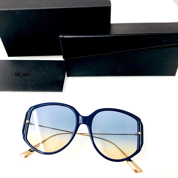 NWT Dior DIORDIRECTION2 - PJP84 Blue Sunglasses - Picture 2 of 7